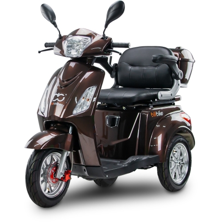 Skuter inwalidzki BILI BIKE SHINO G2 1000W 20Ah LIT – Trójkołowy pojazd dla seniorów i osób z ograniczoną mobilnością
