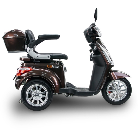 Skuter inwalidzki BILI BIKE SHINO G2 1000W 20Ah LIT – Trójkołowy pojazd dla seniorów i osób z ograniczoną mobilnością