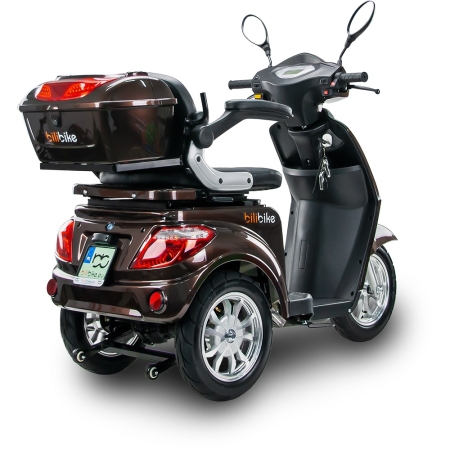 Skuter inwalidzki BILI BIKE SHINO G2 1000W 20Ah LIT – Trójkołowy pojazd dla seniorów i osób z ograniczoną mobilnością