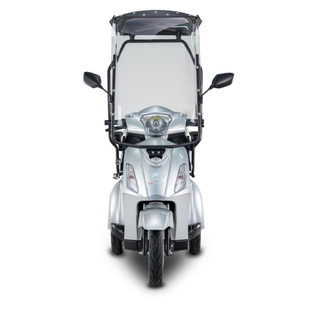 Skuter elektryczny inwalidzki BILI BIKE SHINO G2 Z DASZKIEM 1000W 20Ah LIT – Trójkołowy pojazd dla seniorów i osób z ograniczoną mobilnością