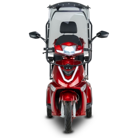 BILI BIKE SHINO G4 LIT z daszkiem – Elektryczny skuter inwalidzki trójkołowy dla wymagających - 25km/h