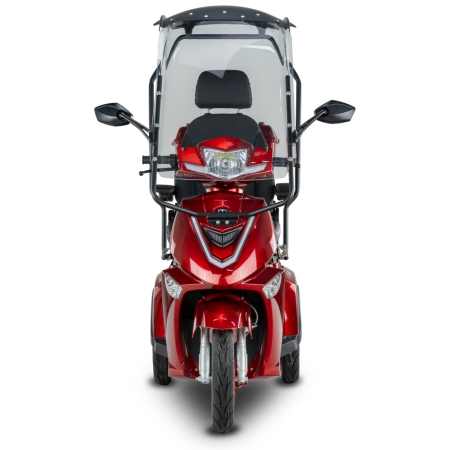 BILI BIKE SHINO G4 LIT z daszkiem – Elektryczny skuter inwalidzki trójkołowy dla wymagających - 25km/h