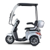 Skuter elektryczny inwalidzki BILI BIKE SHINO G2 Z DASZKIEM 1000W 20Ah LIT – Trójkołowy pojazd dla seniorów i osób z ograniczoną mobilnością