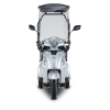 Skuter elektryczny inwalidzki BILI BIKE SHINO G2 Z DASZKIEM 1000W 20Ah LIT – Trójkołowy pojazd dla seniorów i osób z ograniczoną mobilnością