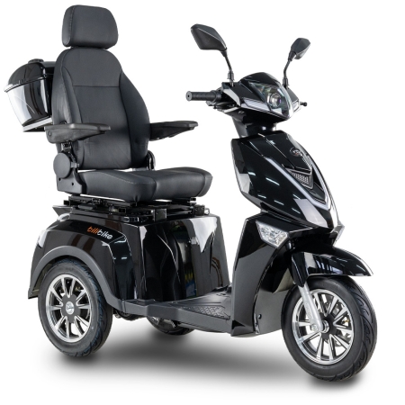 BILI BIKE SHINO G4 GEL – Elektryczny skuter inwalidzki trójkołowy dla wymagających - 25km/h